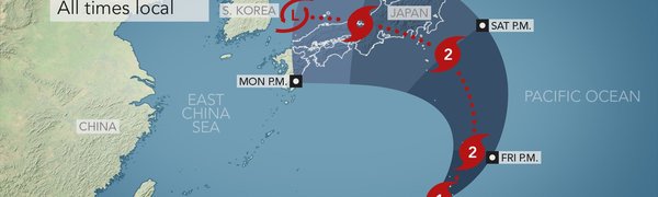Тайфун «Джондари» не представляет угрозы Приморью