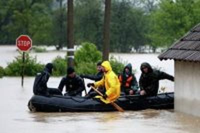 Пик наводнения в Сербии ожидают 23 мая