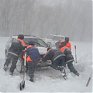 Сильнейший снежный шторм обрушился на Камчатку