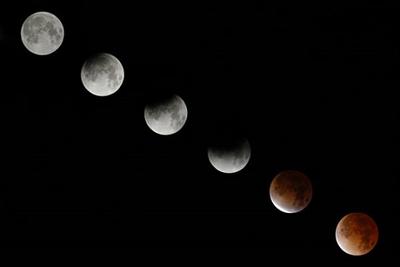 Ученые вычислили даты лунных затмений 2015 года