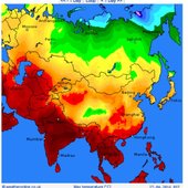 Разрушительная волна жары шествует по всей Азии