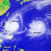 Октябрьские супертайфуны встретили естественную преграду