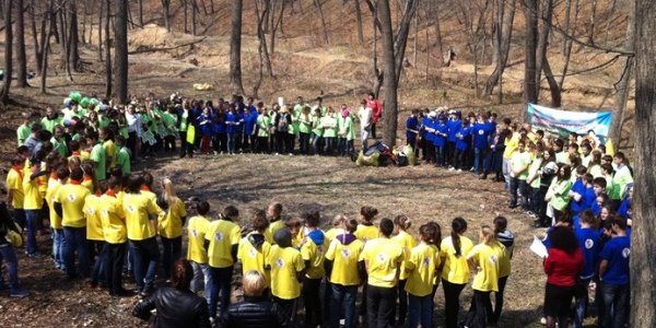 Юные экологи Владивостока приняли участие в весенней серии Экологических игр-2014