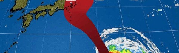 Японии угрожает тайфун «Шаньшань»