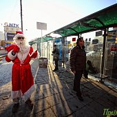 Владивосток такой Владивосток! Дед Мороз