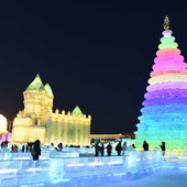 В Китае открылся ежегодный фестиваль льда и снега