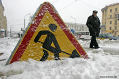 Коммунальщики столицы убирают снег с помощью фотошопа