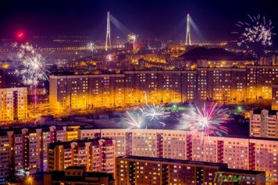 Новогодний фейерверк горожане увидят в трёх точках Владивостока