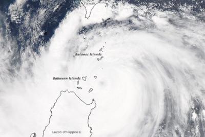 Тайфун «Гони» ударил по Филиппинам