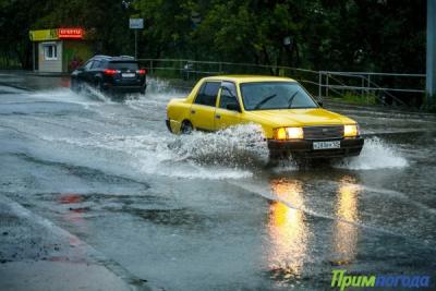 Опубликован список улиц Владивостока, которые может затопить во время тайфуна