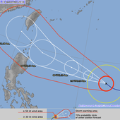 На Тайвань движется тайфун «Меранти»