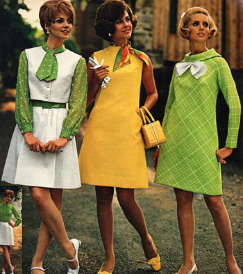 Платья 60 х годов - стиль, фасоны с фото - Этно Бохо Тренд Стили