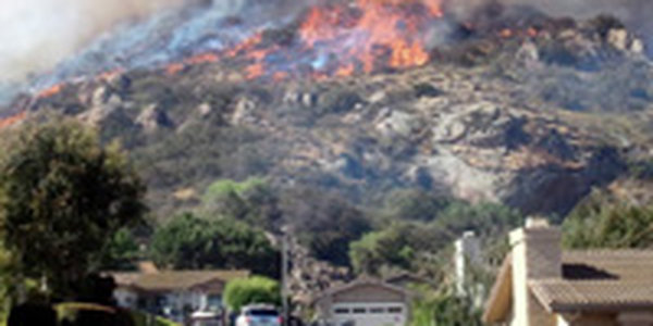 Сотни человек покинули свои дома в Калифорнии из-за лесных пожаров