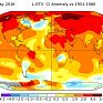 Май 2016 года стал самым тёплым за всю историю метеонаблюдений