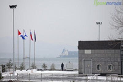 Снег во Владивостоке будет сопровождаться сильным ветром, ожидается метель