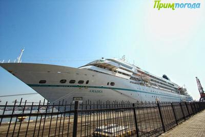 Круизные лайнеры посетят Владивосток 16 раз в этом году