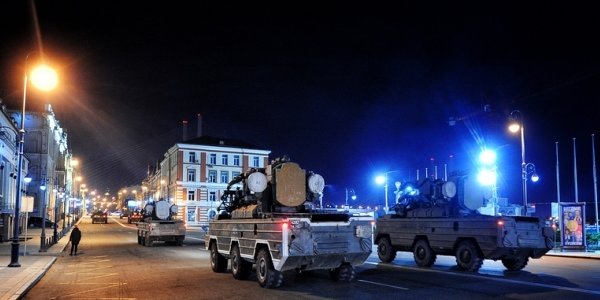 Ночная репетиция Парада Победы вновь пройдёт во Владивостоке