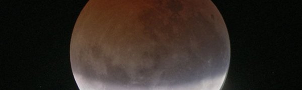 Частичное затмение Луны будет видно практически над всей Россией