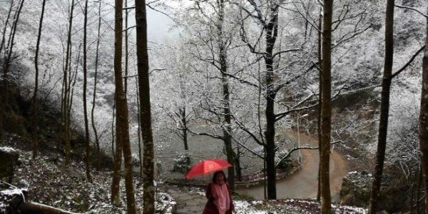 В Китае объявлено «синее» предупреждение из-за резкого похолодания