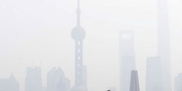 Тяжёлый смог накрыл Шанхай