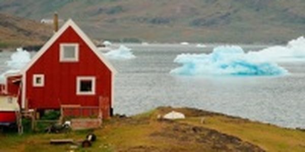 Произведение искусства унес в океан отколовшийся айсберг