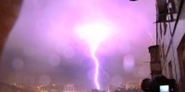 Летняя гроза во Владивостоке