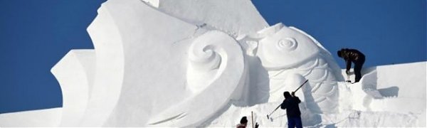 В Харбине готовят Международный фестиваль снежных скульптур (ФОТО)