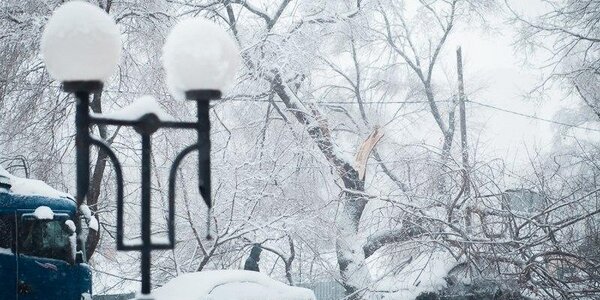 В воскресенье в Находке выпало 14 мм мокрого снега (ФОТО)