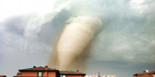 Север Италии пострадал от нескольких торнадо