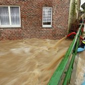 Улицы Бельгии превратились в реки(ФОТО)