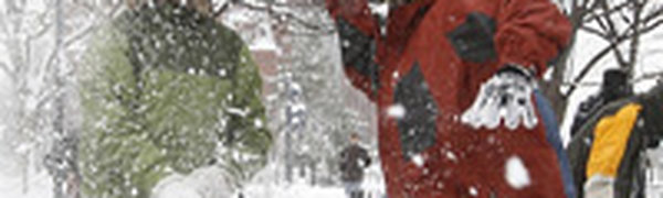 В Сиэтле состоялось рекордная игра в снежки