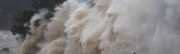 Желтое предупреждение объявлено в Китае в связи с тайфуном «Хагупит»