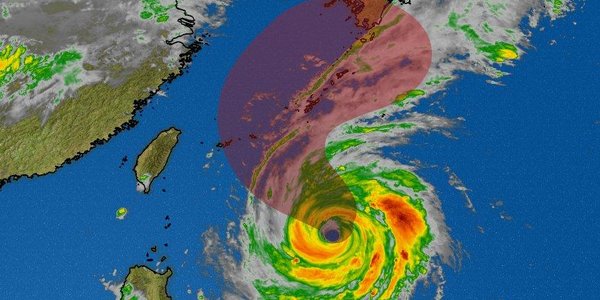 Тайфун «Трами» готов обрушится на Японию и Курилы