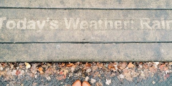 В США появились картины, проявляющиеся во время дождя (ВИДЕО)