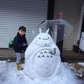 Самые необычные снеговики Японии (ФОТО)