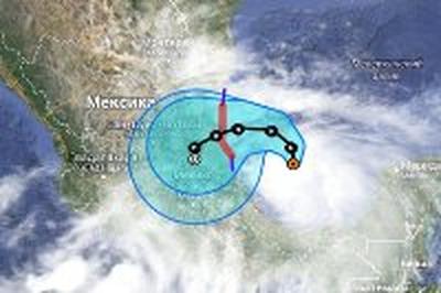 Приближающийся к Мексике шторм Ингрид усилился до урагана