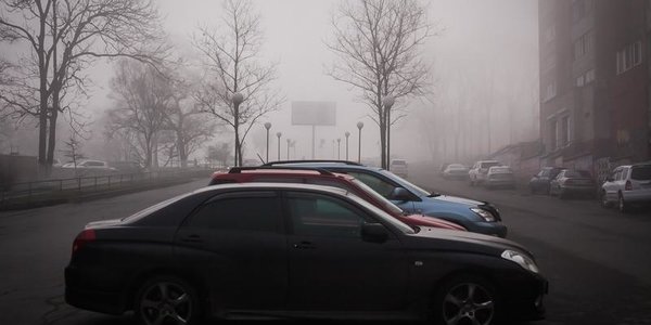 Владивосток снова окутал дым от лесных пожаров