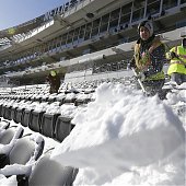 Чрезвычайная ситуация объявлена в трех штатах США из-за снегопадов