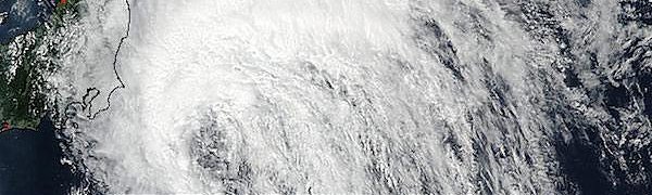 Тропический шторм «Омайс» пройдёт вдоль Курил