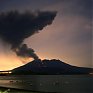 В Японии произошло извержение вулкана Сакурадзима