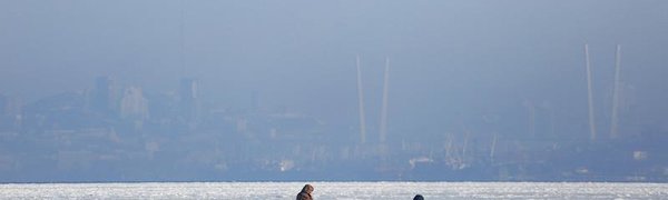 Во Владивостоке спасли двух рыбаков с дрейфующей льдины