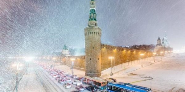 В Москве прошёл сильнейший за 70 лет снегопад (ФОТО)