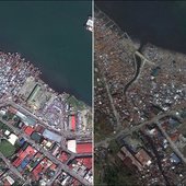 Тайфун Хайян: до и после