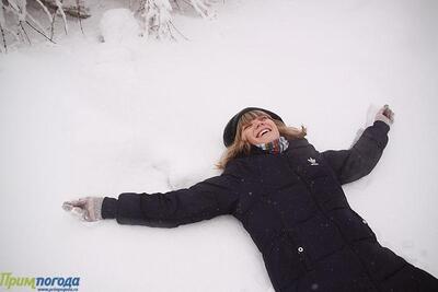 Где и сколько снега лежит в Приморье?