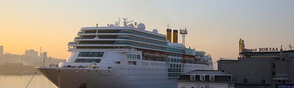 Последний в этом году лайнер зашёл в Приморье