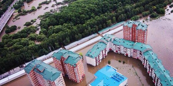 В воскресенье, 30 августа, Уссурийск захлестнуло наводнение (ФОТО)