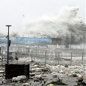 Последствия тайфуна 