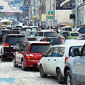 Дорожные «прелести» заснеженного Владивостока (ФОТО)