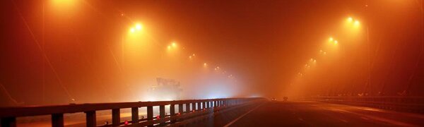 Туман осложняет обстановку на дорогах, особенно на объездных трассах Владивостока