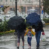 До конца рабочей недели в Приморье сохранятся небольшие дожди